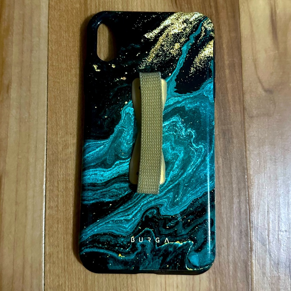Burga Apple iPhoneXS Max case with LoveHandle grip